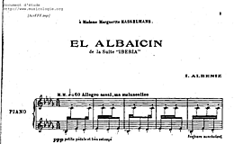 Miniatura de partitura