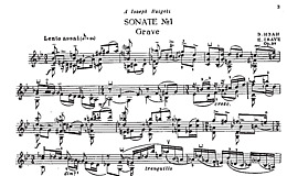 Miniatura de la partitura
