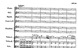 Miniatura di partitura