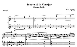 Miniatura di partitura