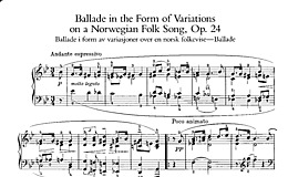 Miniatura de partitura