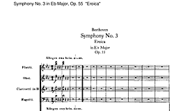Miniatura de partitura