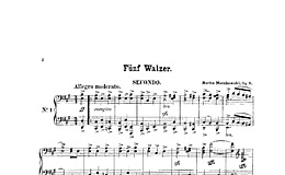 Miniatura de la partitura