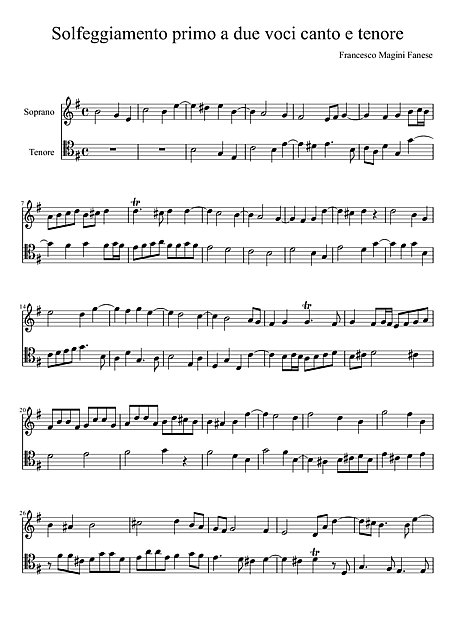 Miniatura de la partitura