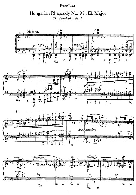 Miniatura di partitura