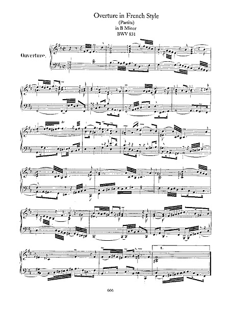 Overture in the French style ピアノ - 楽譜 - カントリーアン, 無料楽譜