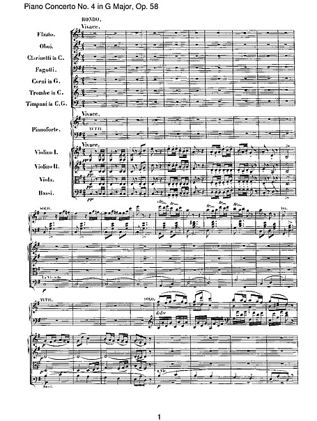 Miniatura di partitura