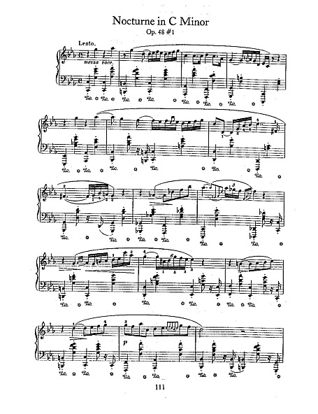 Miniatura de la partitura