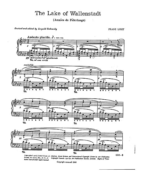 Miniatura de partitura