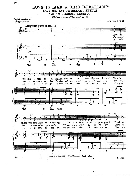 Miniatura de partitura