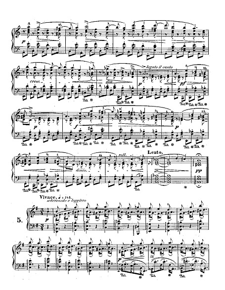 Etude No. 5 Original version - ピアノ - 楽譜 - カントリーアン