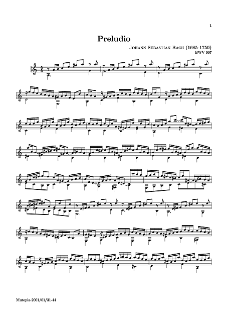 Miniatura di partitura