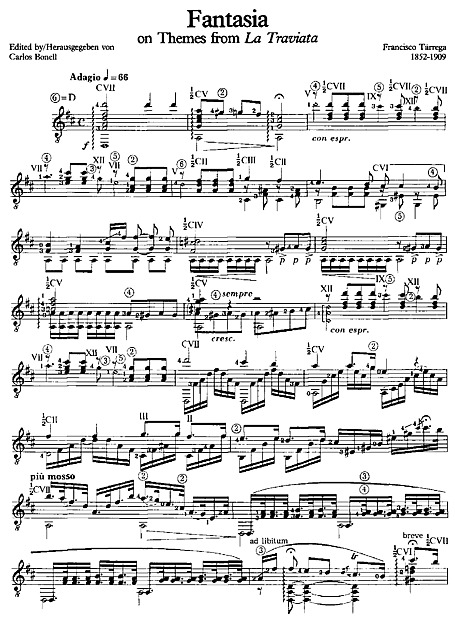 Miniatura di partitura