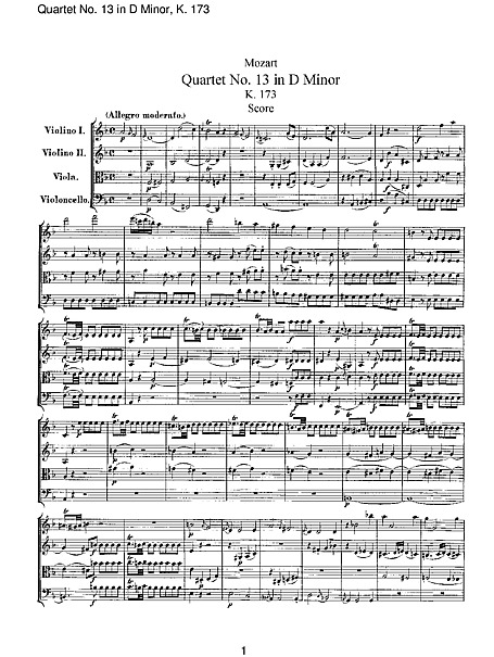 Miniatura de la partitura