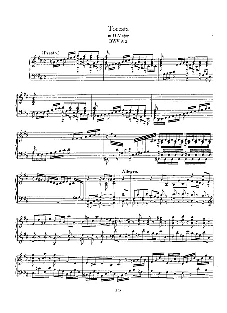 Miniatura de partitura