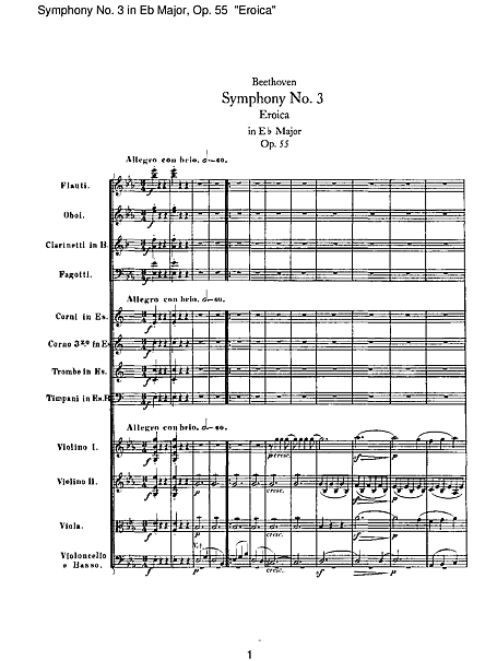 Miniatura de partitura