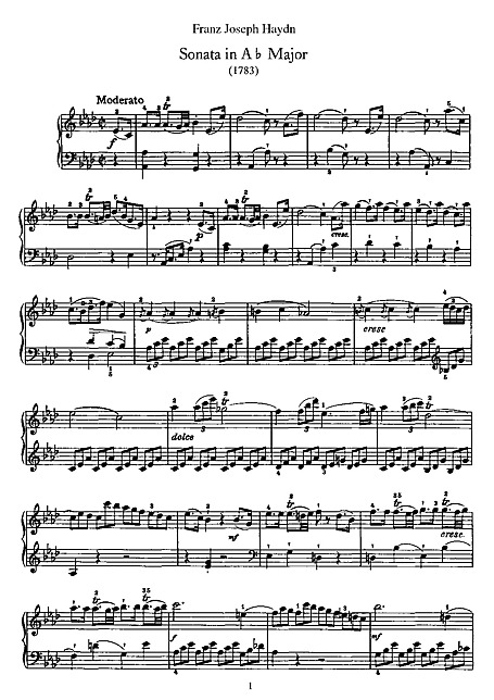 Sonata No. 43 ピアノ - 楽譜 - カントリーアン, 無料楽譜