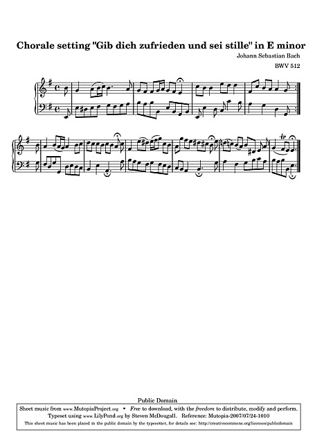 Miniatura di partitura