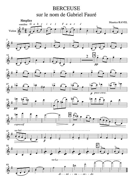 Miniatura de partitura