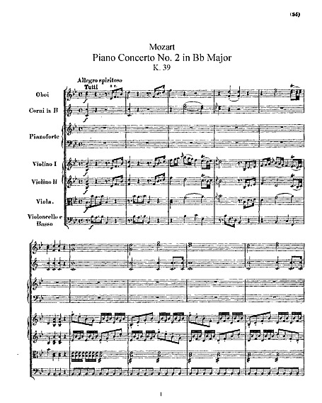 Piano Concerto No. 2 Full Score - - Sheet music - Cantorion - Free