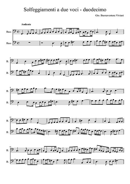 Miniatura di partitura