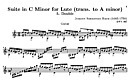 Miniatura de partitura