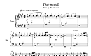 Miniatura de partitura