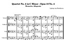 Miniatura de la partitura