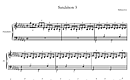 Miniatura de partitura
