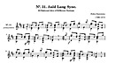 Miniatura de partitura