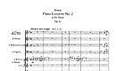 Miniatura de la partitura