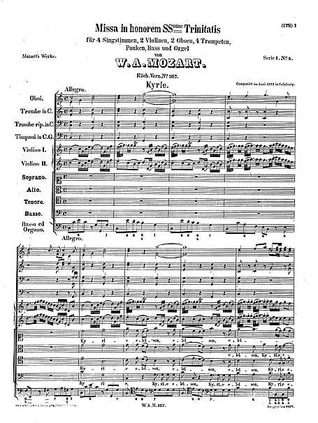 Miniatura de la partitura