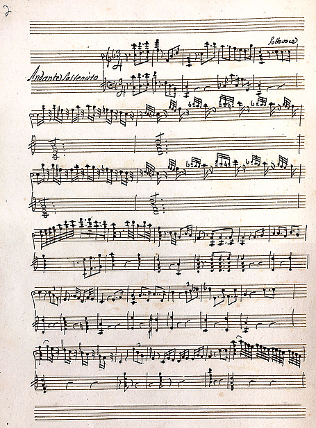 Miniatura de partitura