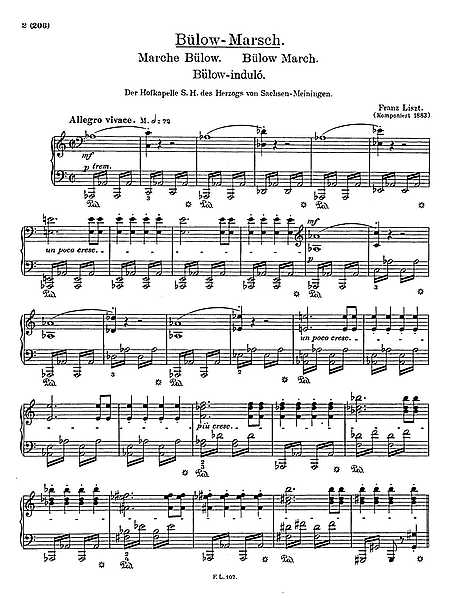 Miniatura de la partitura