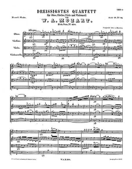 Miniatura de partitura