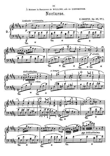 Miniatura de la partitura