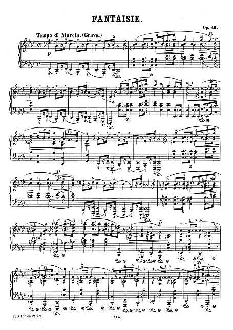 Miniatura de la partitura