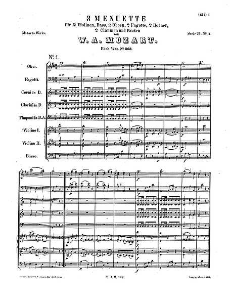 Miniatura de la partitura