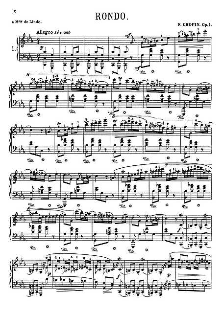 Miniatura di partitura