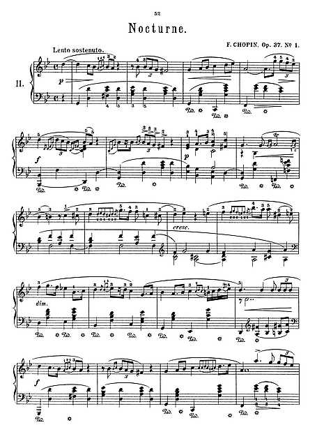Miniatura de la partitura