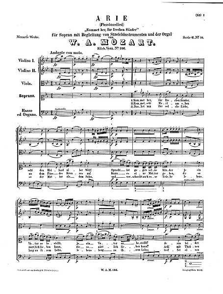 Miniatura de la partitura