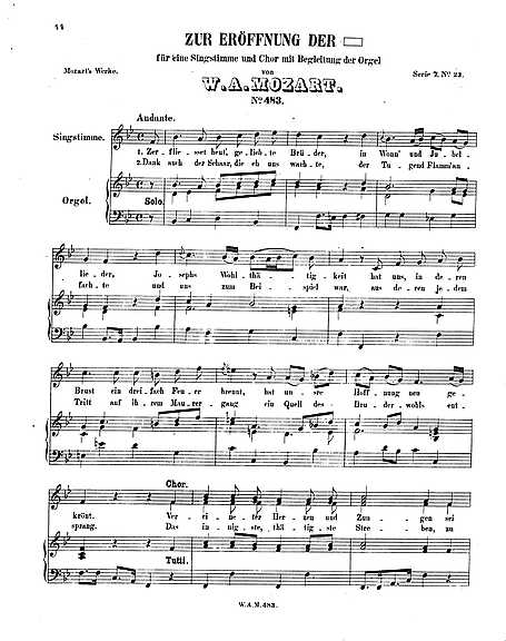 Miniatura de la partitura