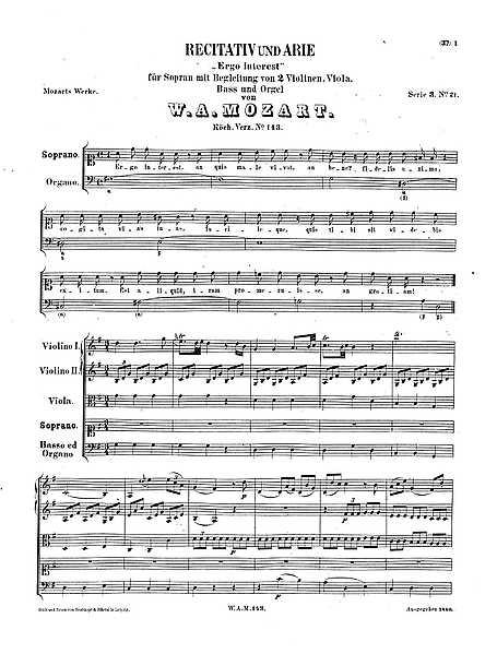 Miniatura de la partitura