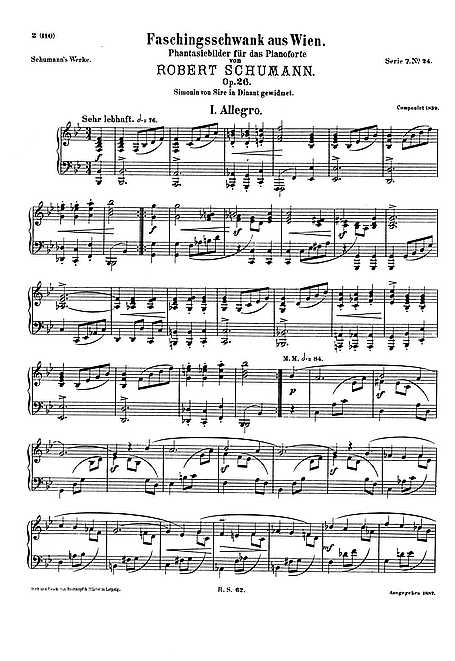 Miniatura de partitura