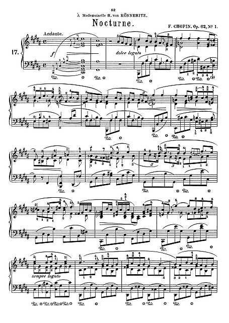 Miniatura de partitura
