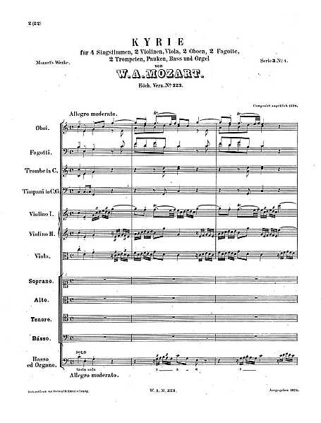 Miniatura de la partitura